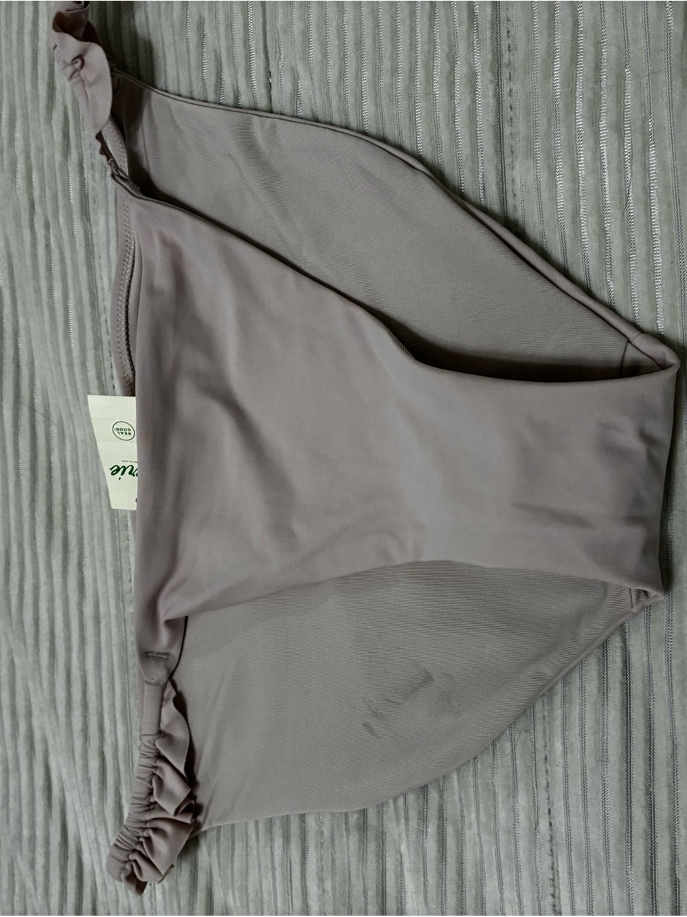 aerie Seamless Bikini Bottom in Mauve Taupe